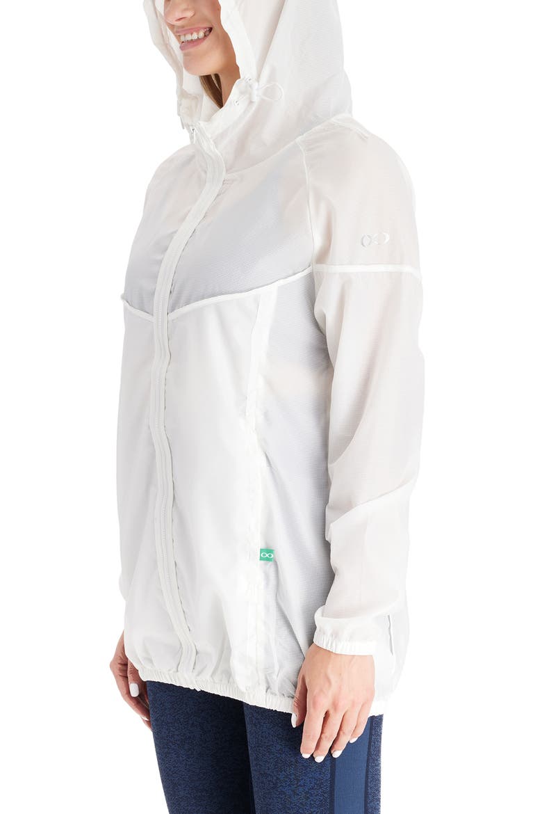 Waterproof 3-in-1 Maternity Windbreaker, Alternate, color, EGGSHELL