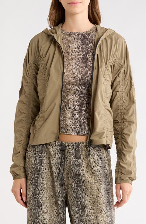 x Zendaya Ruched Lightweight Performance Jacket