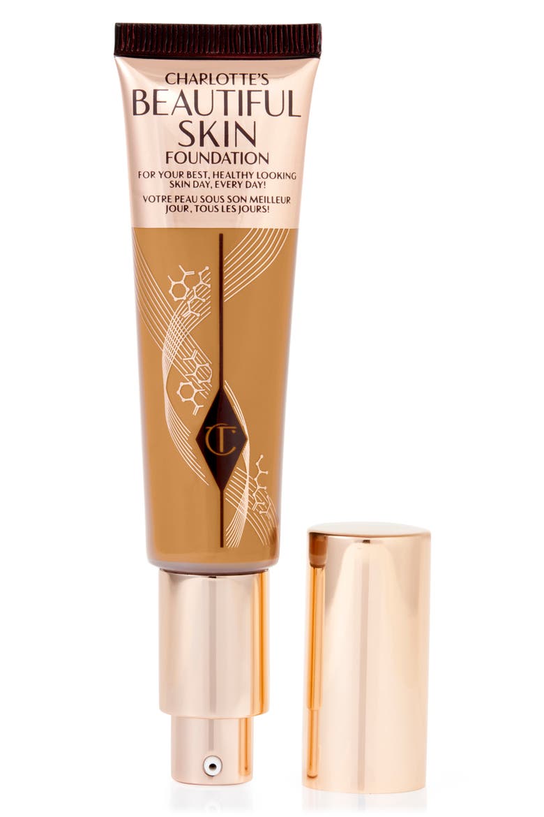 Beautiful Skin Medium Coverage Liquid Foundation with Hyaluronic Acid, Main, color, 11 WARM