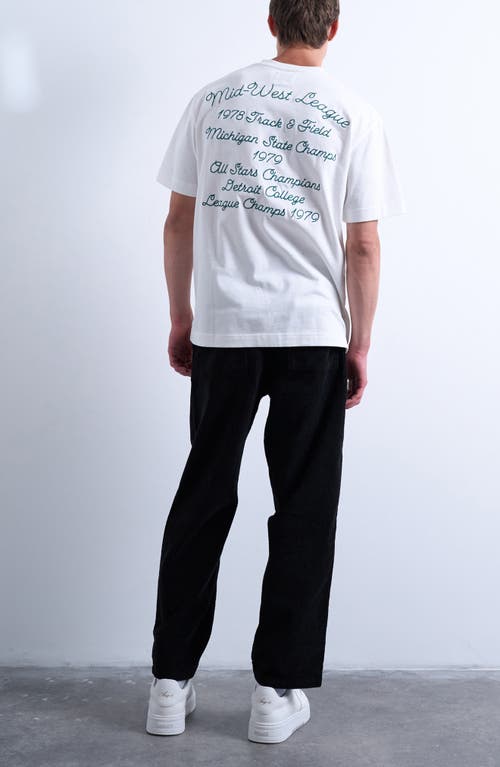 Topman Flat Front Tapered Cotton Corduroy Pants In Black