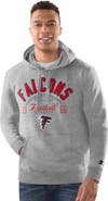 STARTER Men's Starter Heather Gray Atlanta Falcons Pullover Hoodie