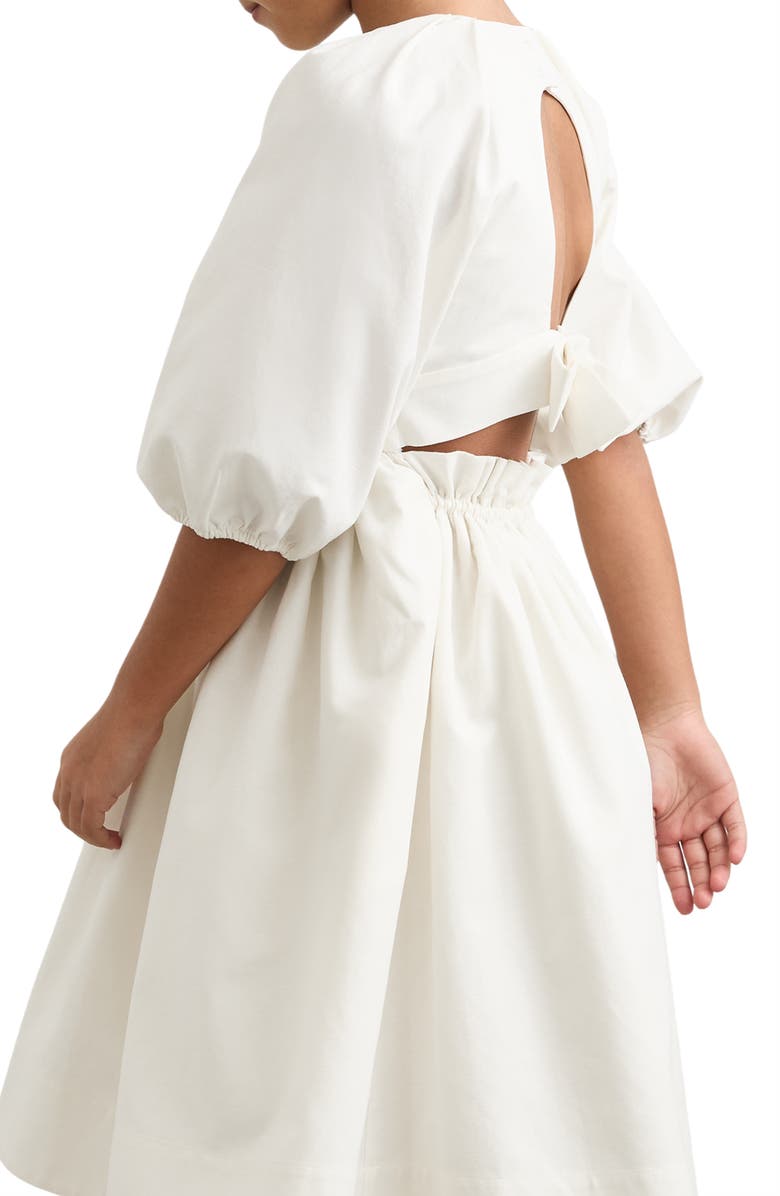 Reiss Kids' Mae Dress, Alternate, color, White