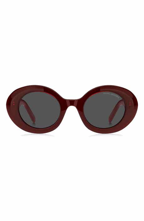 47mm Round Sunglasses