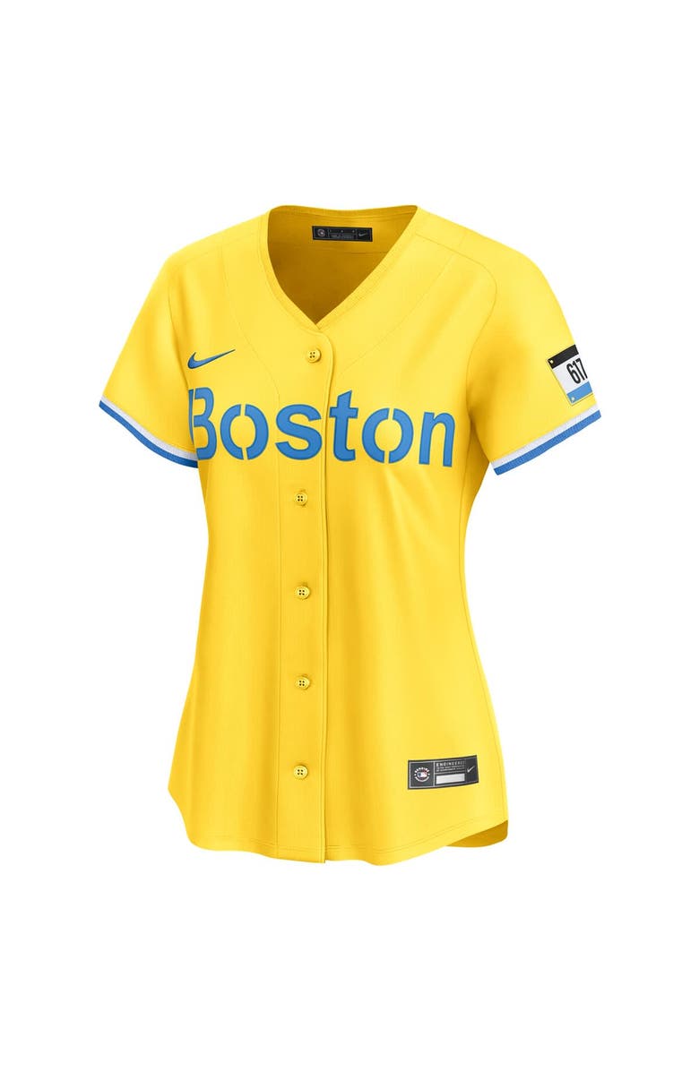 Nike Women's Nike Yellow Boston Red Sox City Connect Limited Jersey, Alternate, color, Yellow
