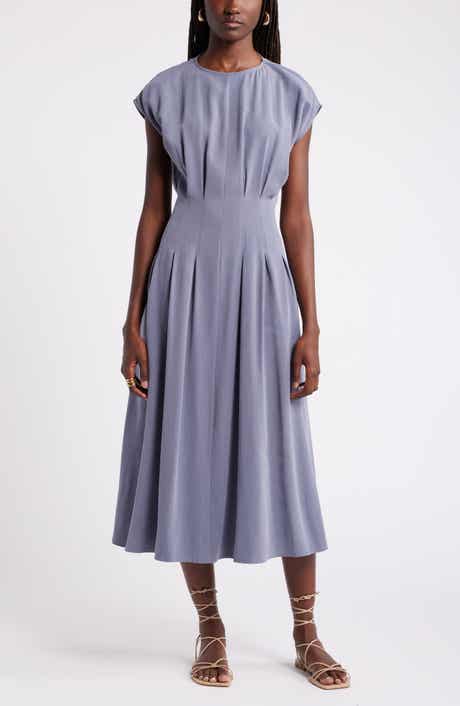Nordstrom Pleated A-Line Dress
