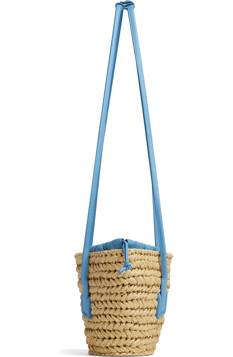 Bottega Veneta Arco Woven Raffia Basket Bag, Alternate, color,