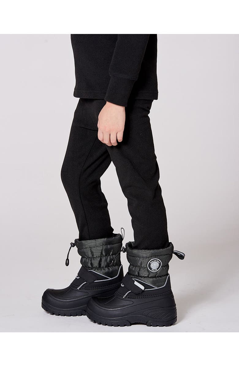 Deux par Deux Kids Gender Inclusive Winter Boots Solid, Alternate, color, Black