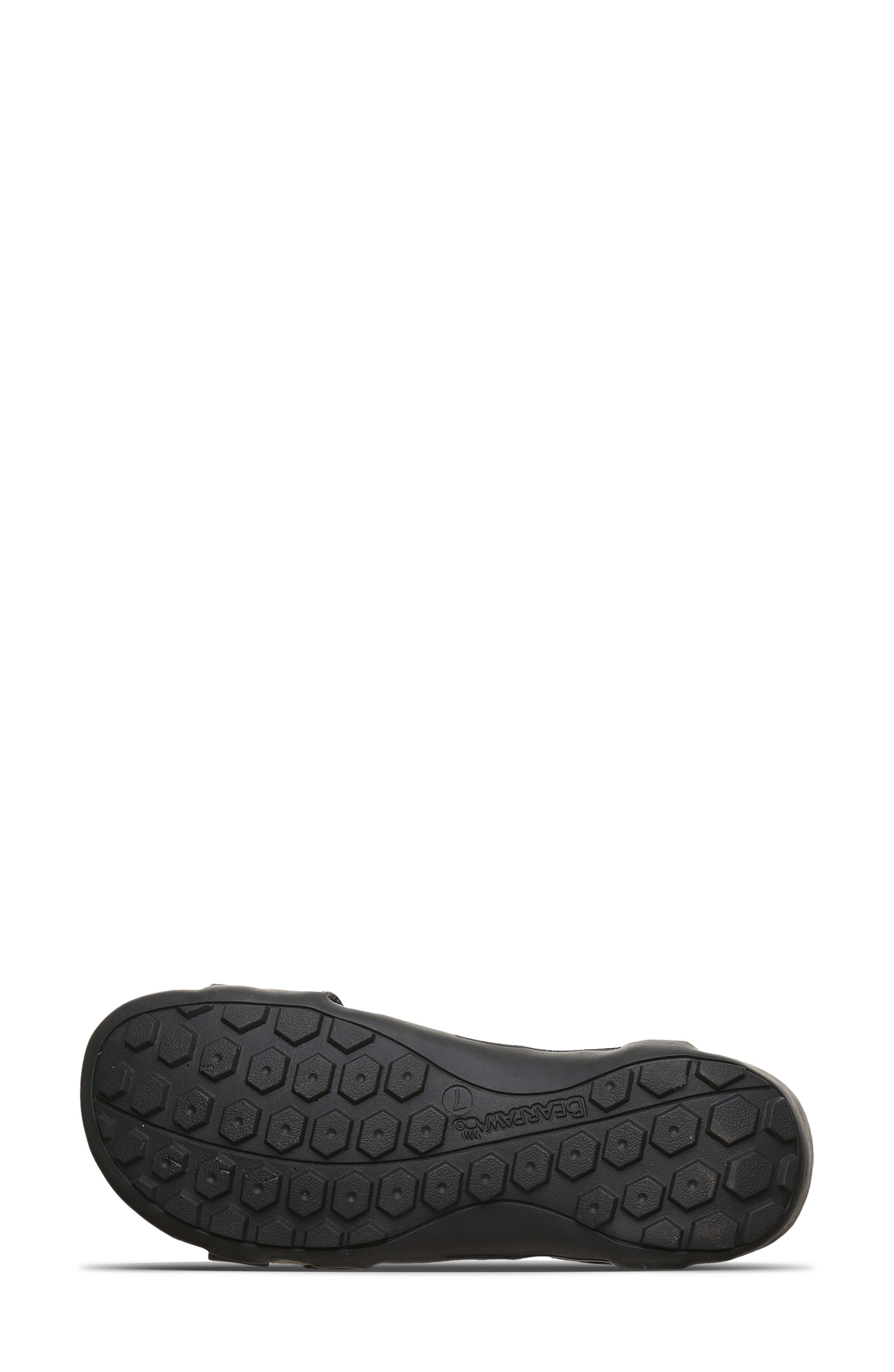 BEARPAW <p>Solana Sandal</p>, Alternate, color, Black
