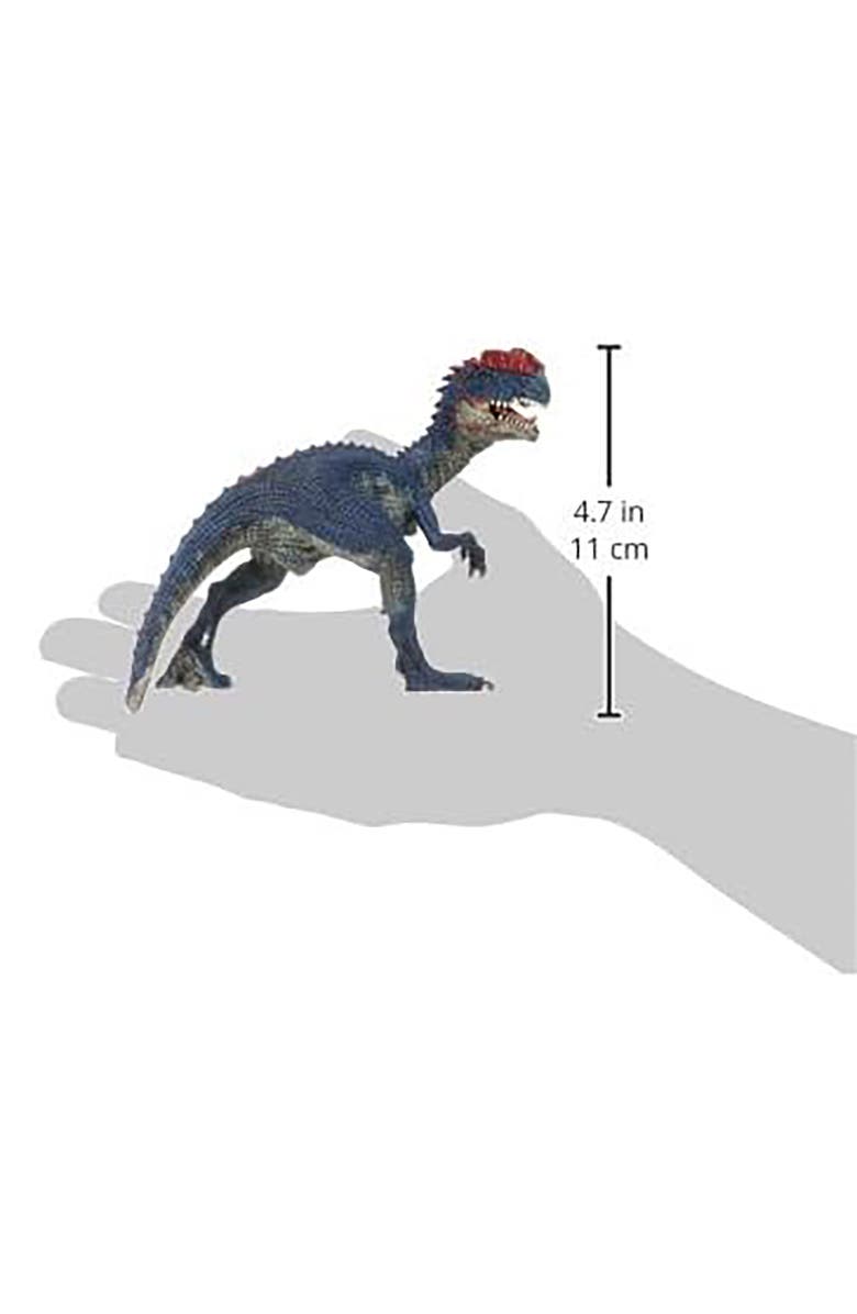 Schleich Dilophosaurus Dinosaur Action Figure, Alternate, color, Multicolored