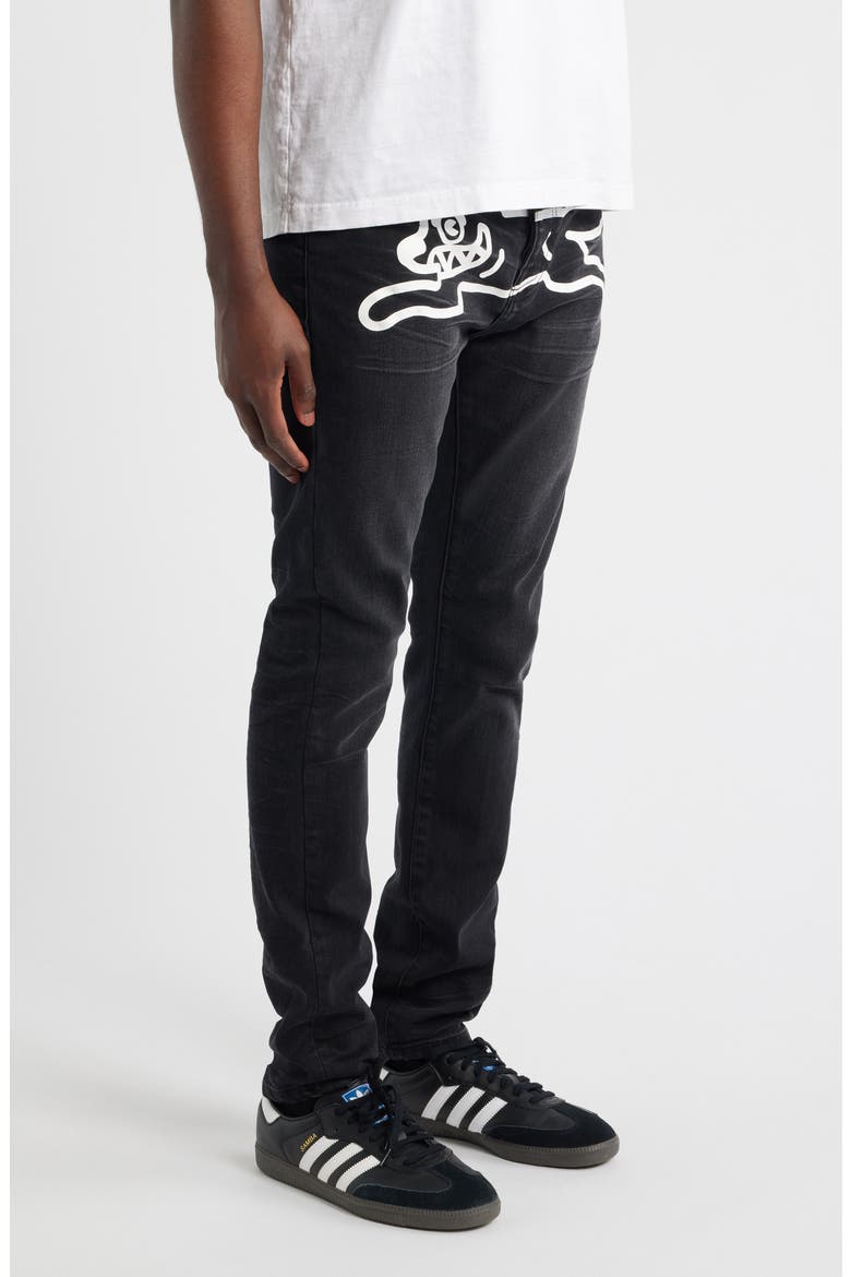 Chocolate Fit Jeans, Alternate, color, BLACK CHERRY