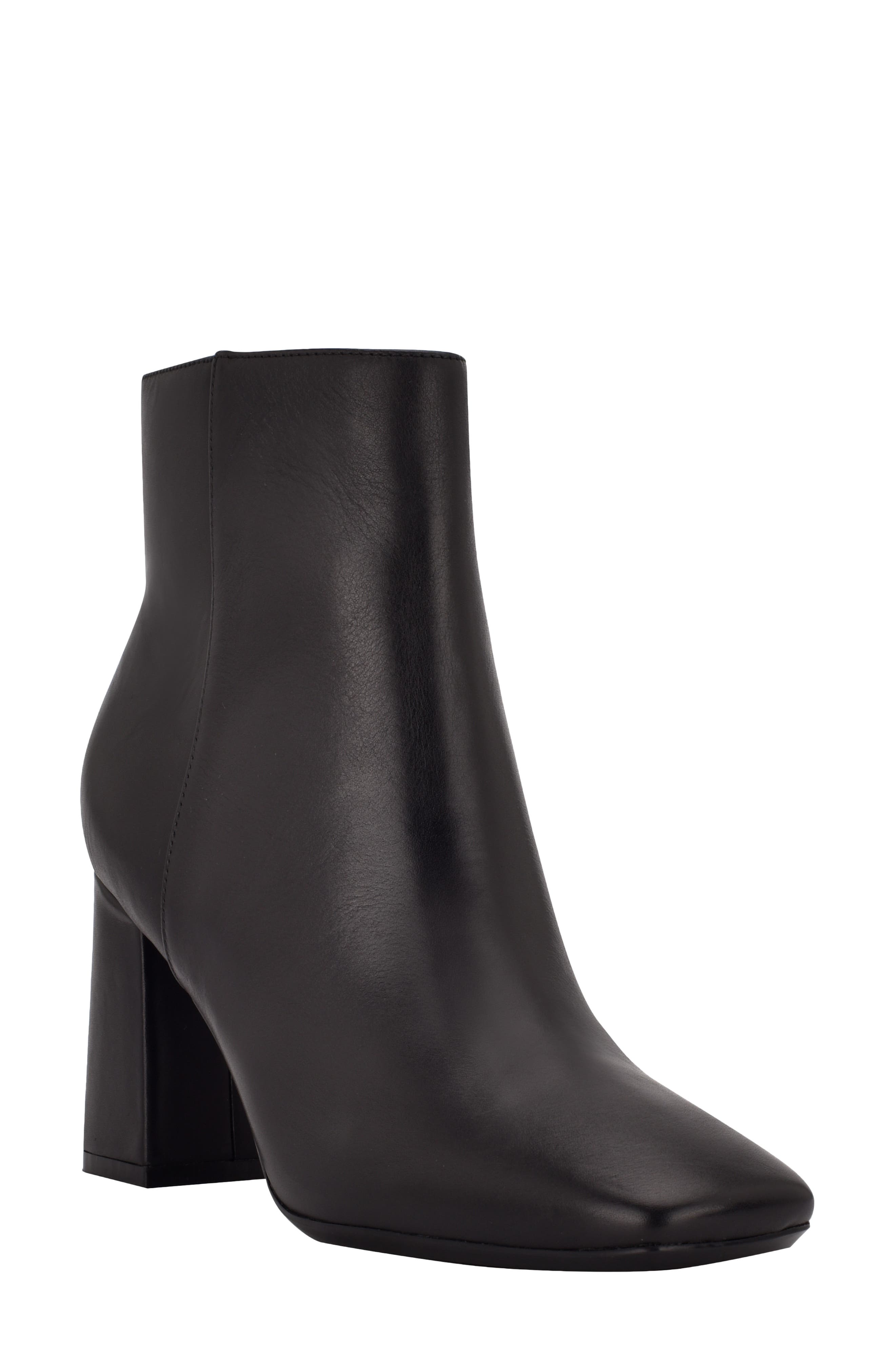 Calvin Klein Izial Square Toe Bootie, Main, color, 
