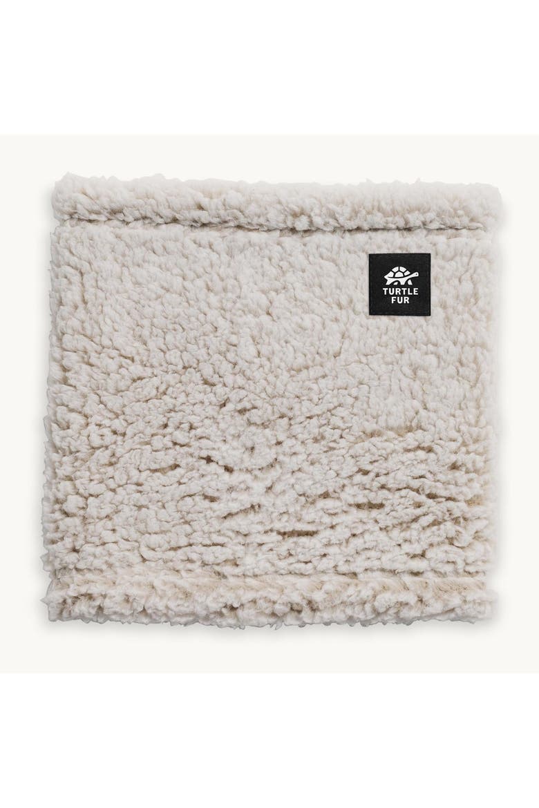 Kids Fleece Neck Warmer, Main, color, Natural