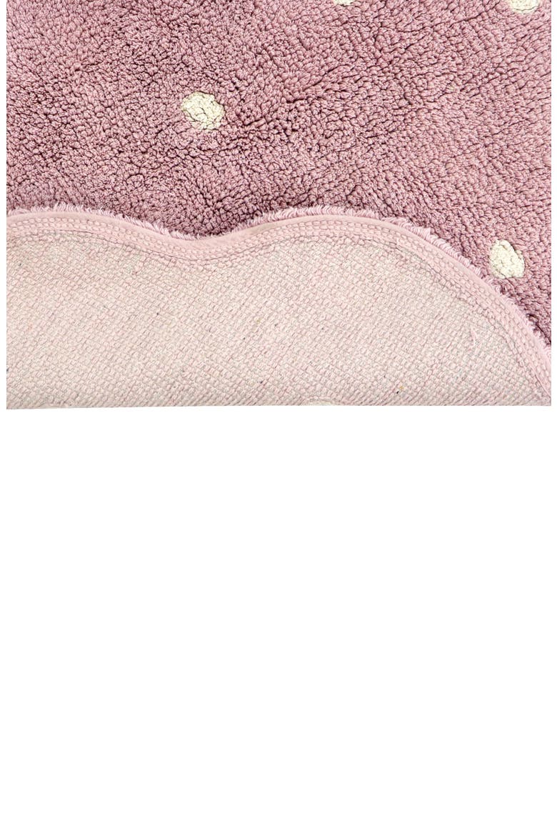 Mini Biscuit Pear Washable Cotton Blend Rug, Alternate, color, VINTAGE NUDE NATURAL