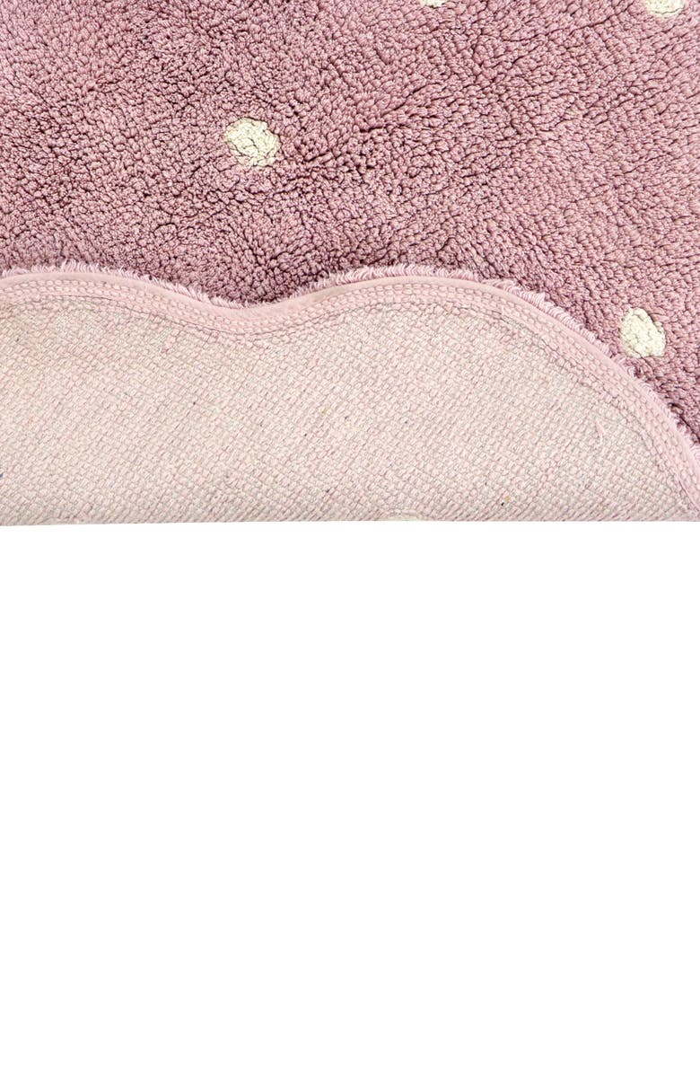 Lorena Canals Mini Biscuit Pear Washable Cotton Blend Rug, Alternate, color,