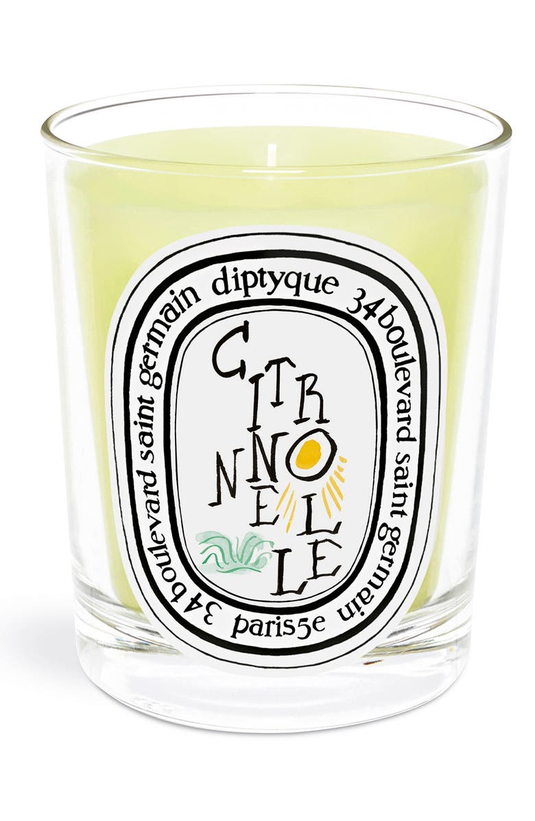 Diptyque Citronelle Candle, Main, color, 