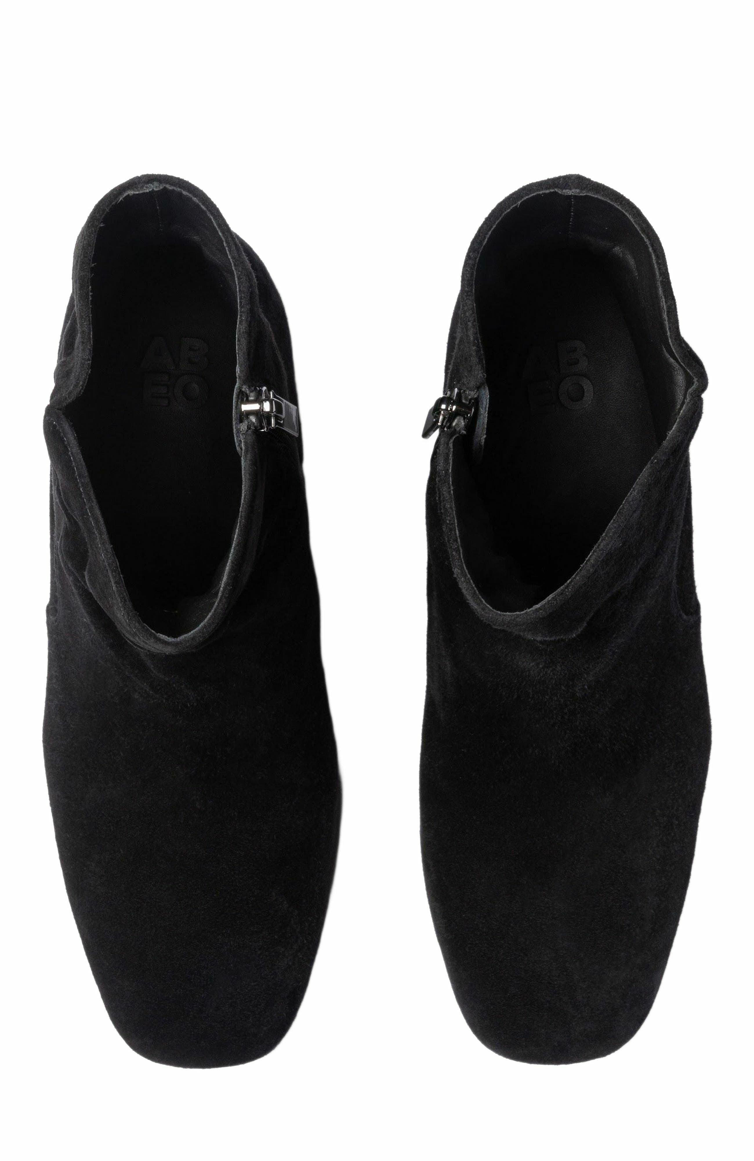 ABEO Avenue Mid Boot, Alternate, color, Black Suede - Regular
