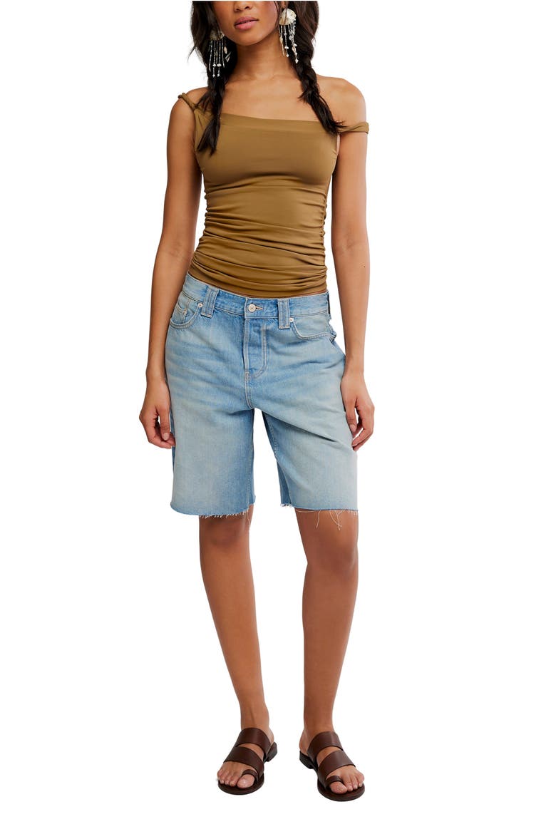 Round Two One-Shoulder Tank, Alternate, color, MOSSWOOD