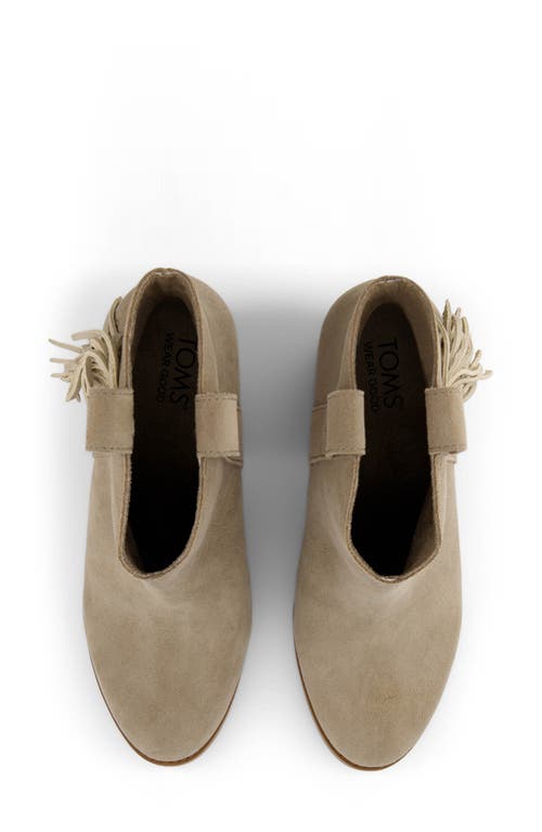 Toms Constance Fringe Bootie In Brown