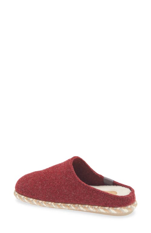 Toni Pons Deli Slipper In Burgundy