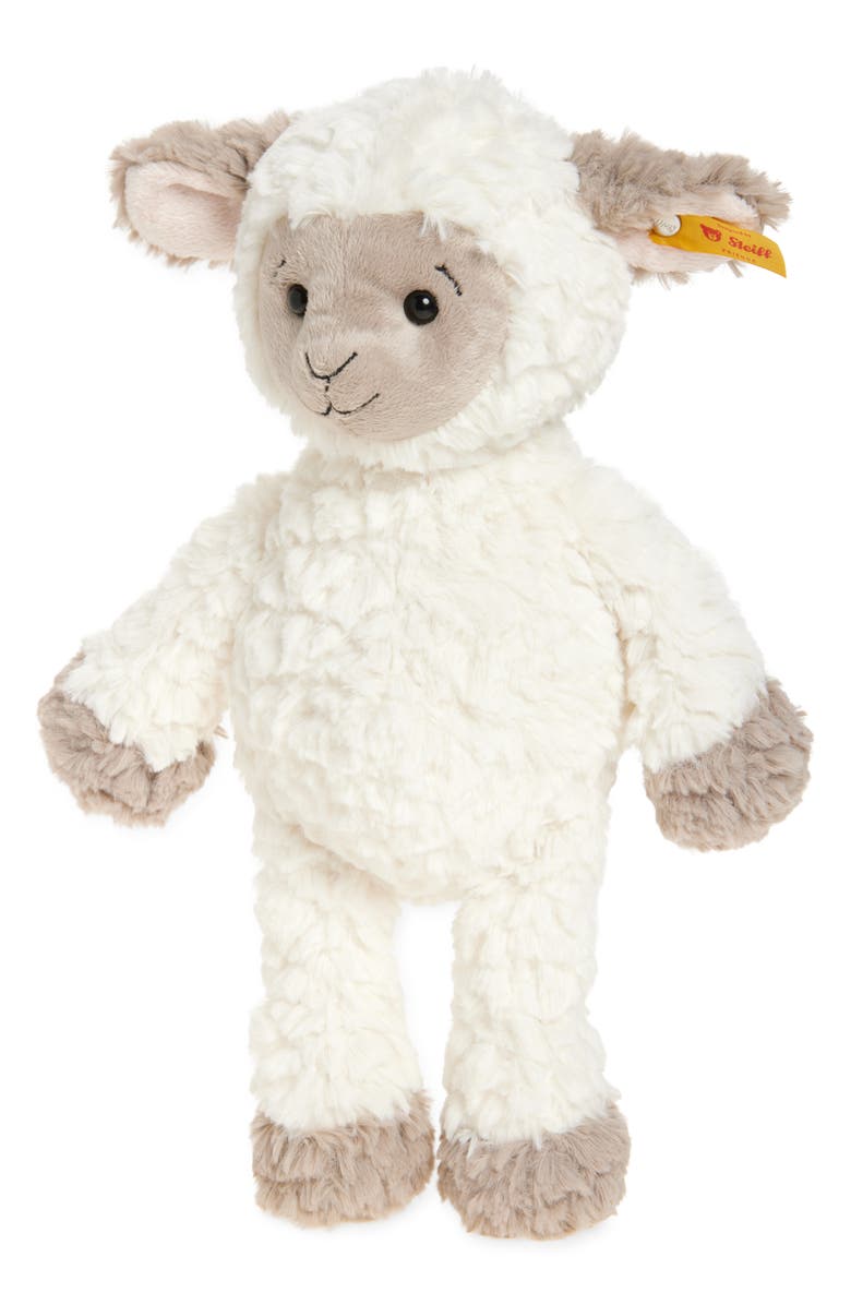 Steiff Lita Lamb Stuffed Animal, Main, color, White