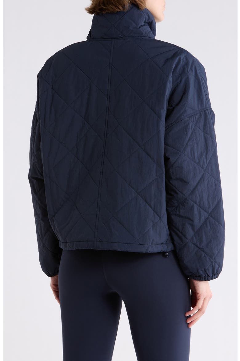 Wander Diamond Quilted Jacket, Alternate, color, NAVY SAPPHIRE