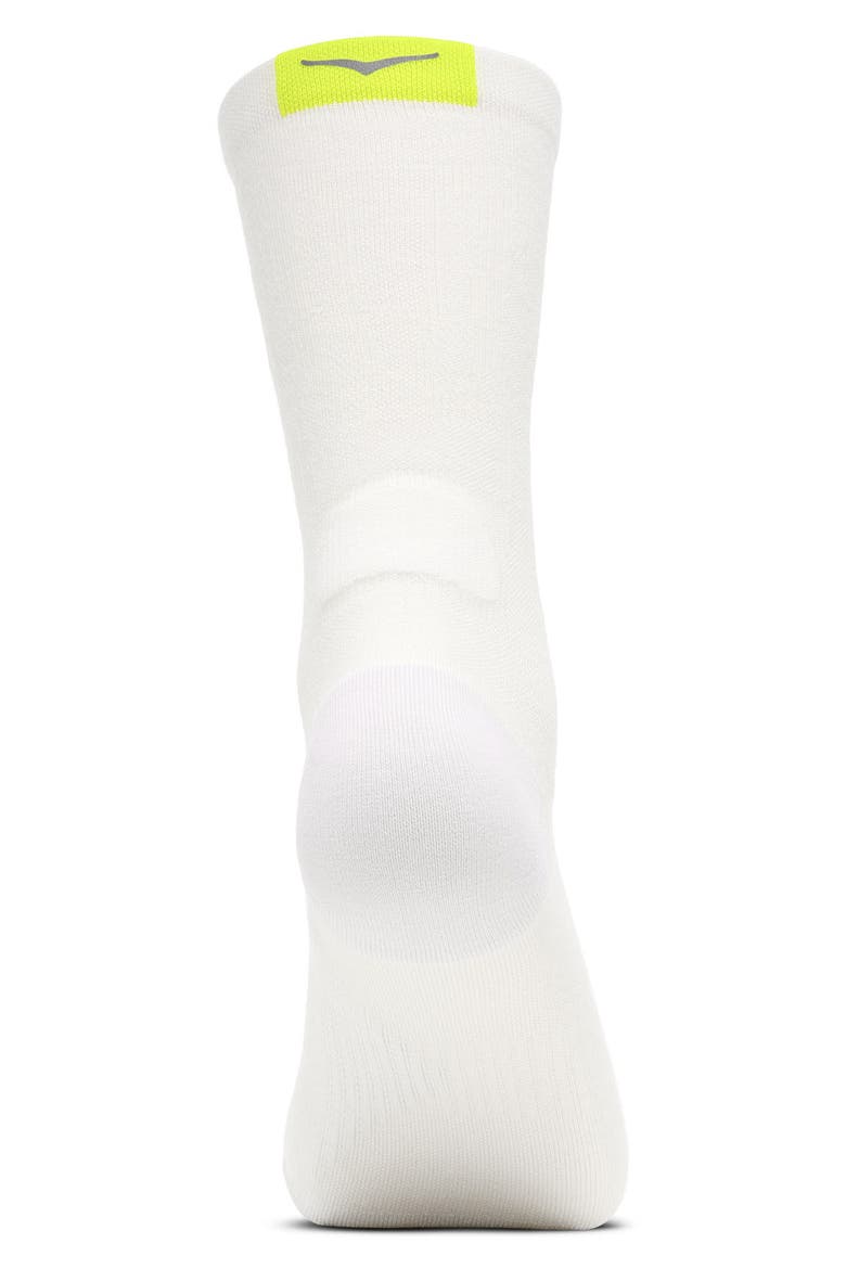 Clifton Run Crew Socks, Alternate, color, WHITE