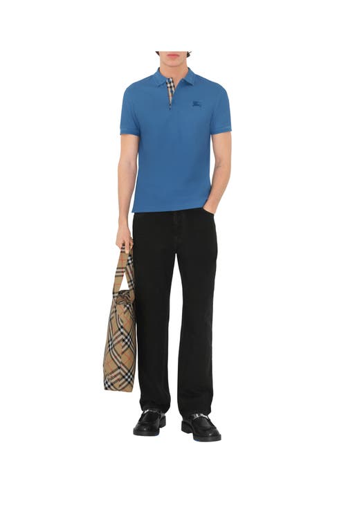 BURBERRY BURBERRY COTTON POLO SHIRT