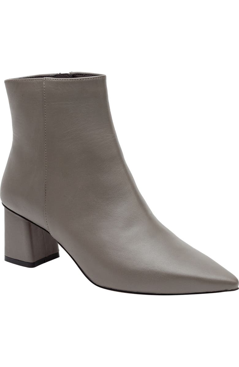 Linea Paolo Wynda Pointed Toe Bootie, Main, color, Stone