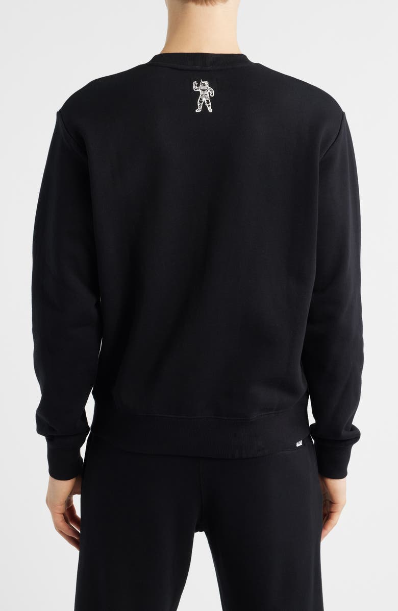 Billionaire Boys Club BB Small Script Cotton Sweatshirt, Alternate, color, Black