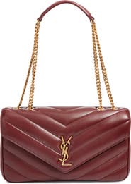 Saint Laurent Medium Loulou Quilted Leather Shoulder Bag