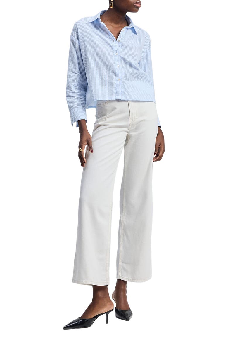 Crop it like its Hot Shirt, Main, color, Linear Rhythm