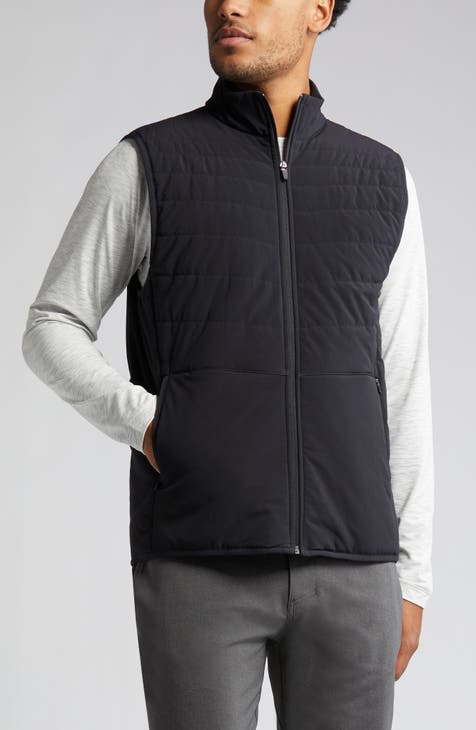 Mens quilted vest lightweight hotsell