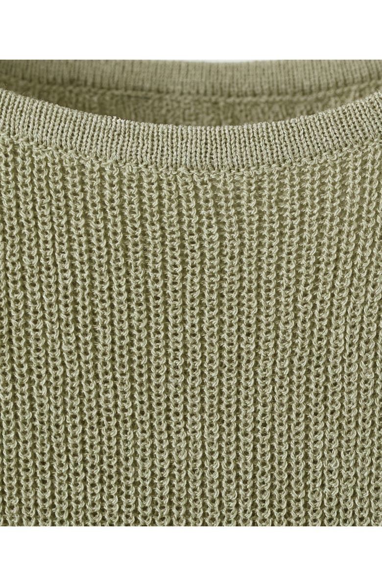 MANGO Top Knot Sleeveless Top, Alternate, color, Aqua Green