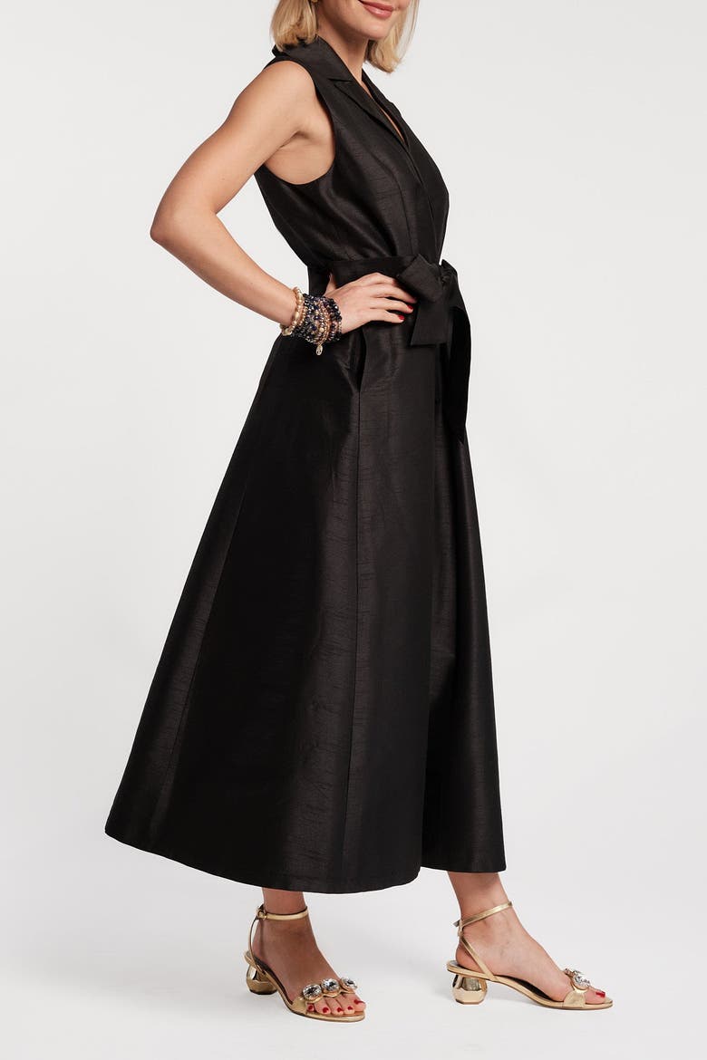 Lucia Maxi Dress, Alternate, color, Black