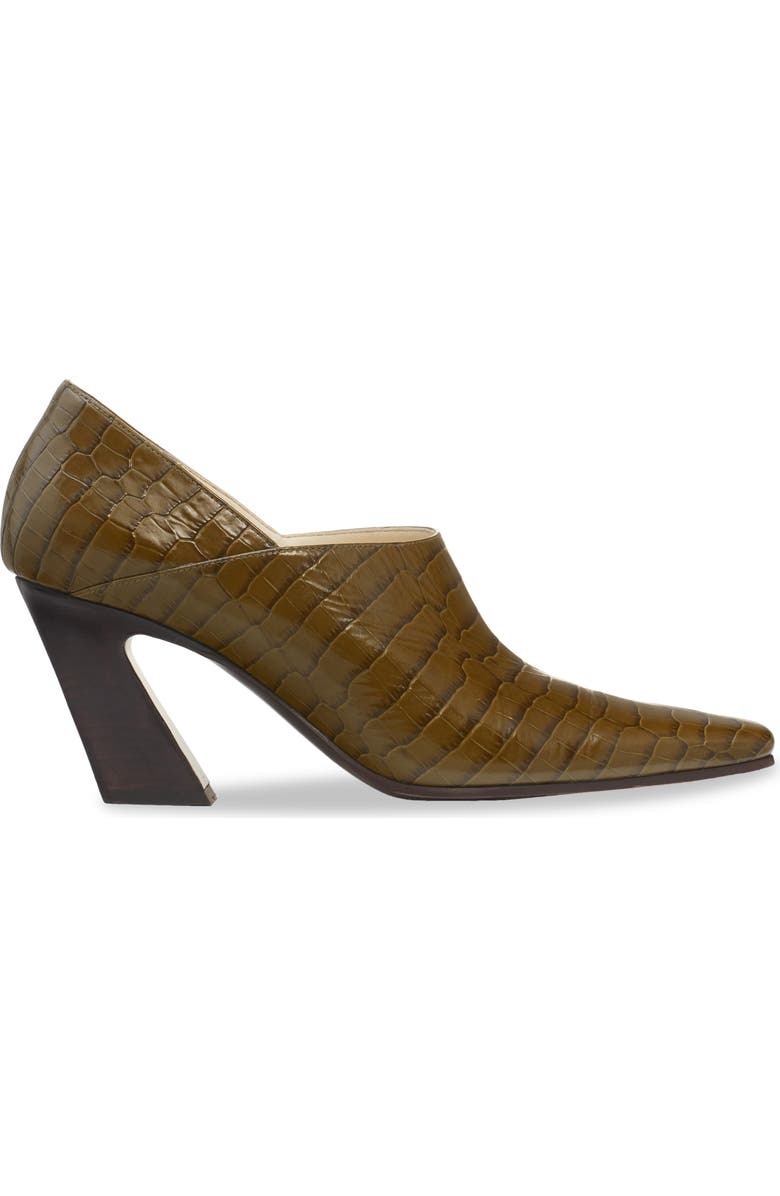 Bottega Veneta Lewis Square Toe Pump, Alternate, color, 3310 Olive Oil