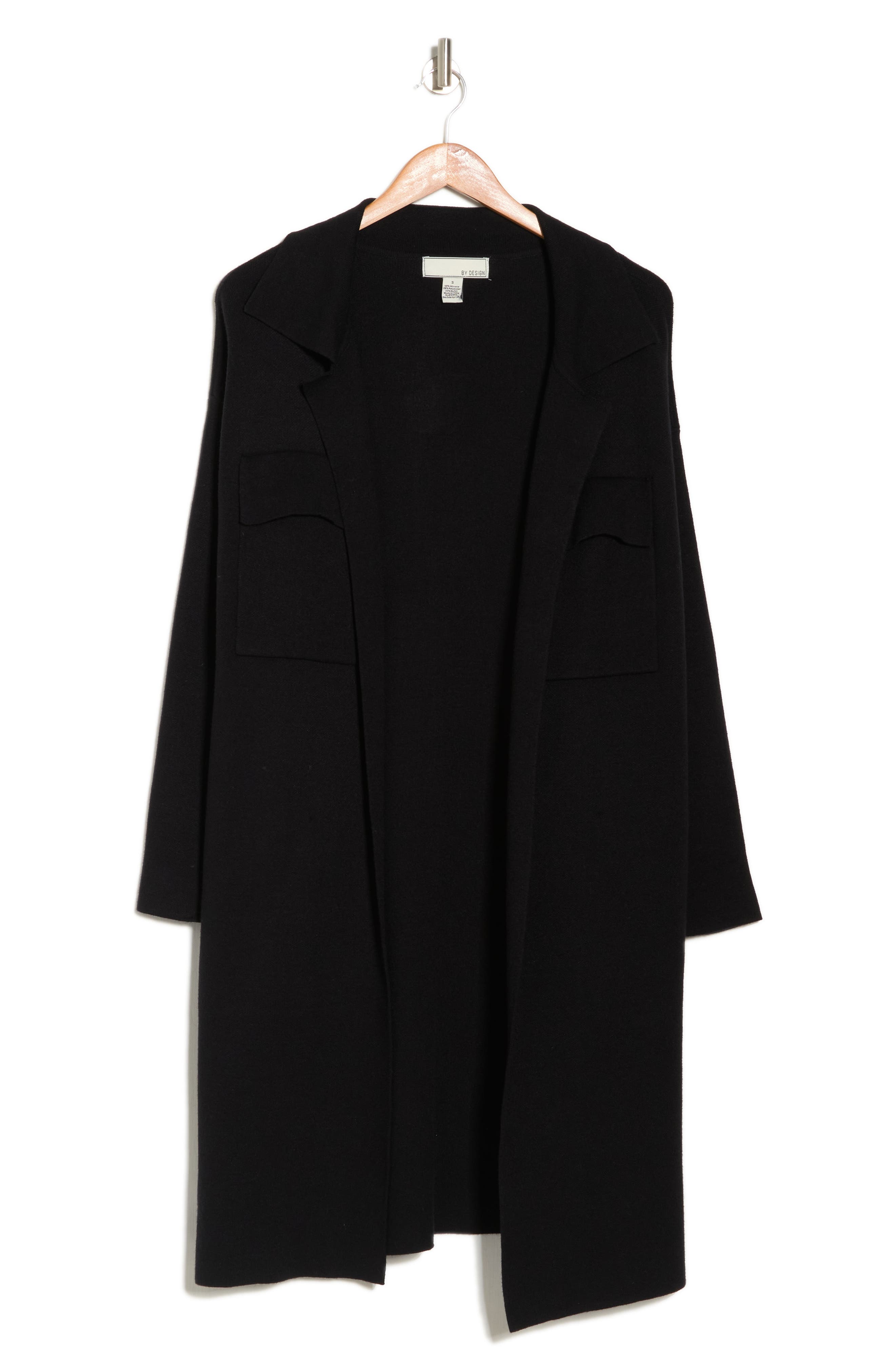 BY DESIGN Lola Long Double Knit Sweater (Women) | Nordstromrack
