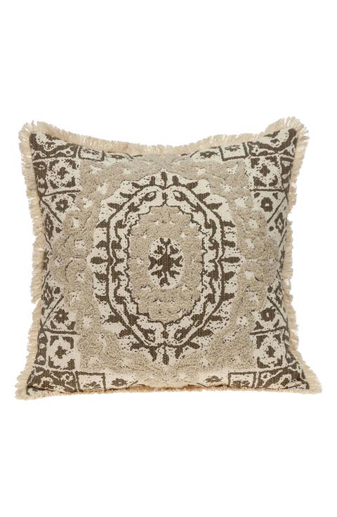 Abu Cotton Throw Pillow