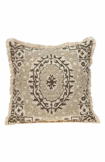 Abu Cotton Throw Pillow