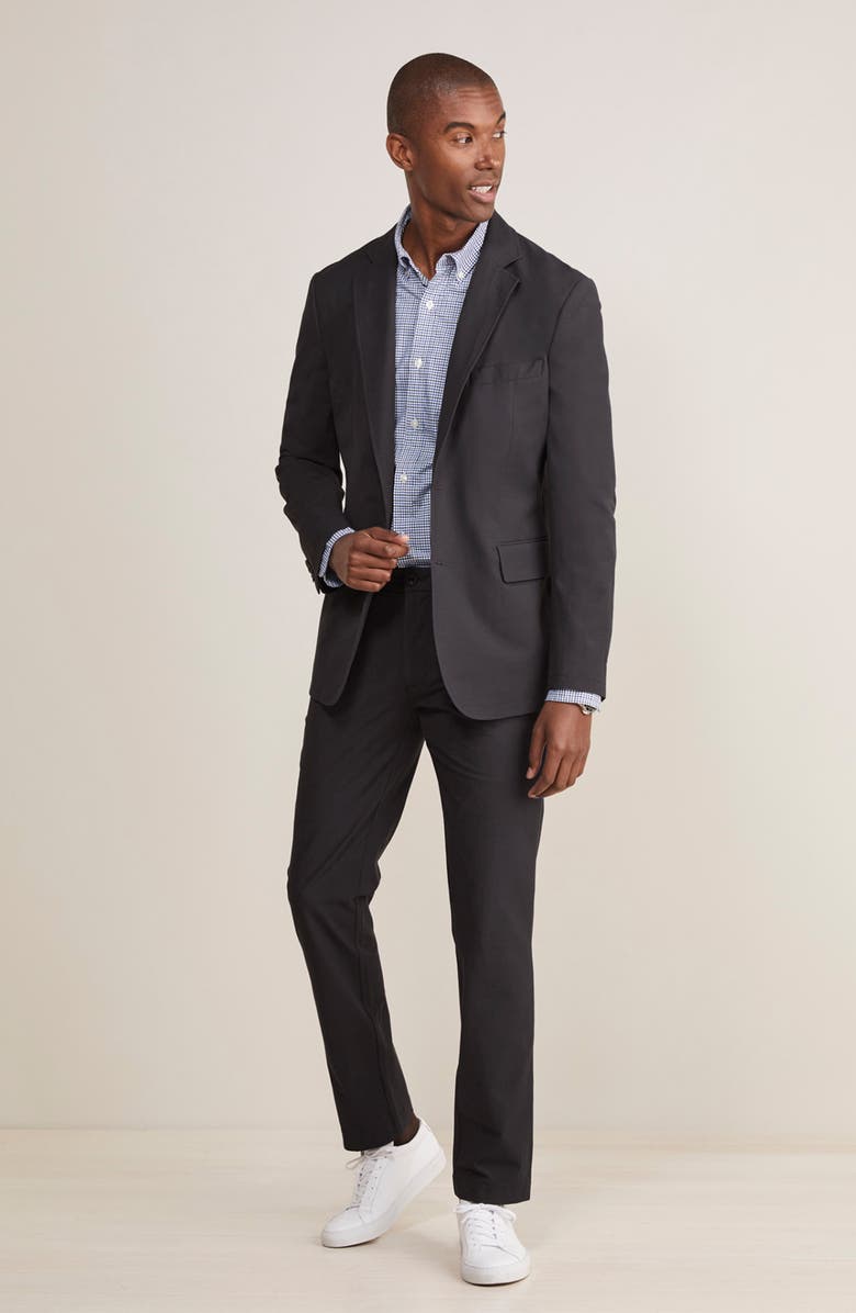 vineyard vines Lightweight Cotton Blend Blazer, Alternate, color, Dark Night