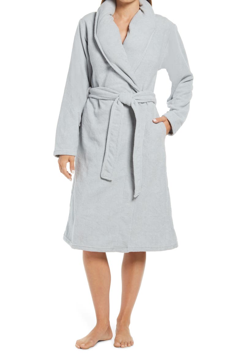 Weighted Robe (Nordstrom Exclusive), Main, color, GREY