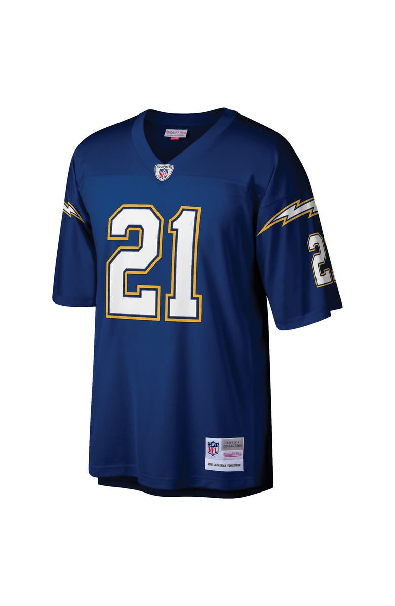 Mitchell & Ness Men's Mitchell & Ness LaDainian Tomlinson Navy San Diego Chargers Retired Player Legacy Replica Jersey, Alternate, color,