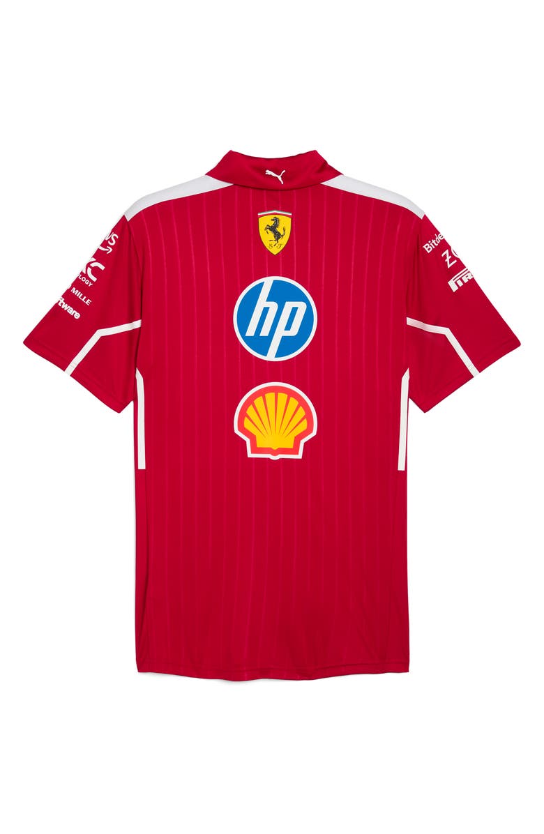 PUMA Scuderia Ferrari Team Pro Polo, Alternate, color, Dark Cherry
