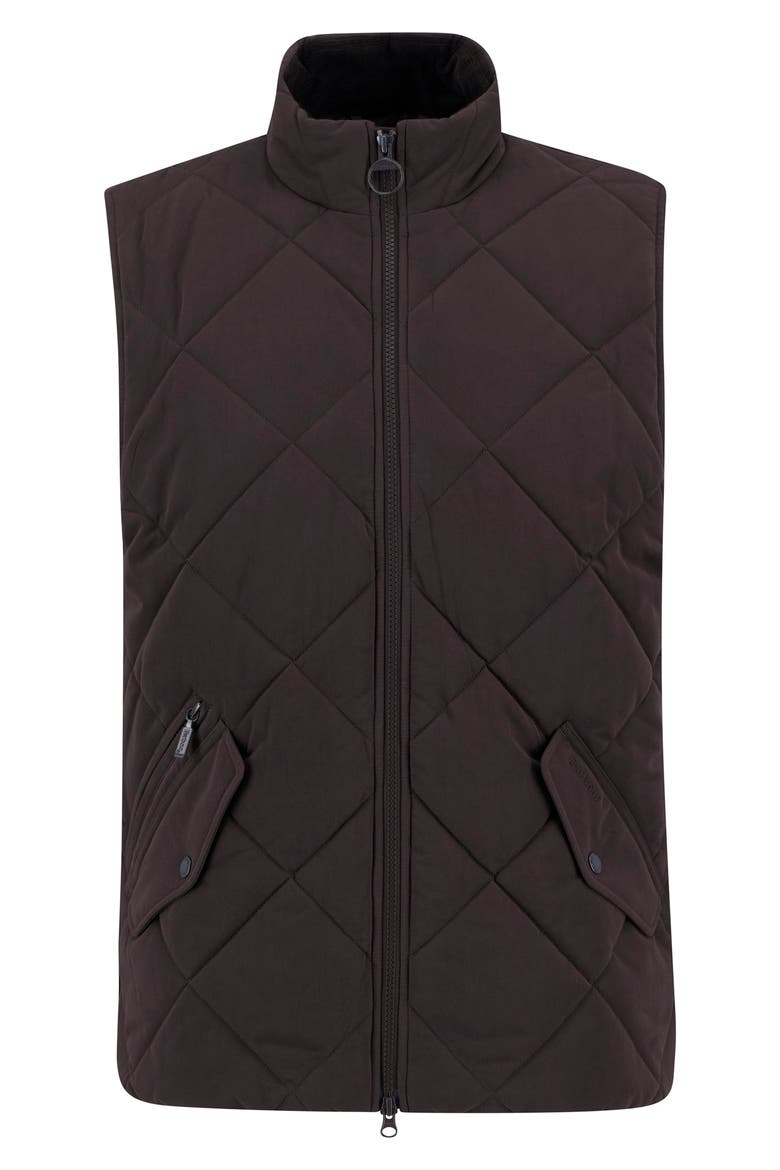City Chelsea Quilted Vest, Alternate, color, BLACK OAK/ MIDNIGHT OAK