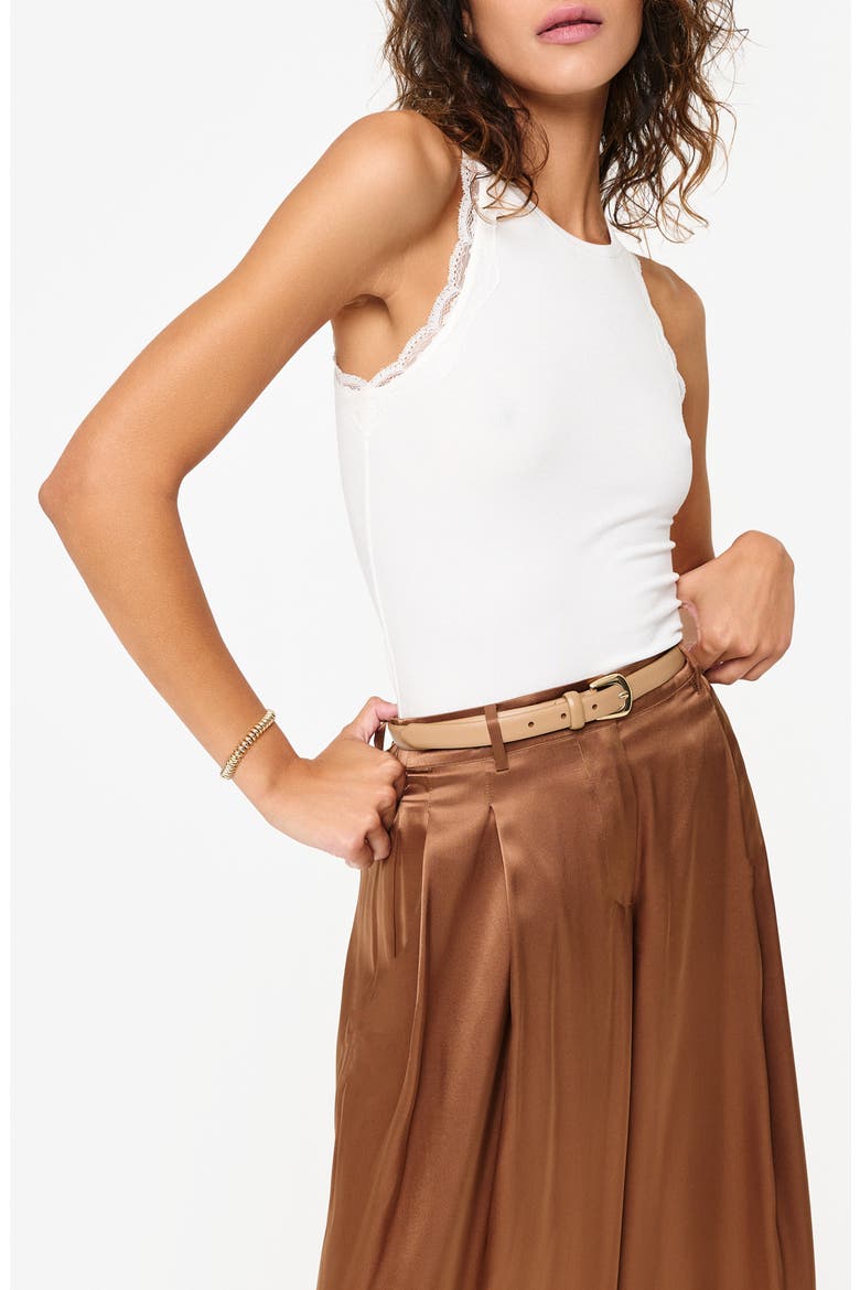 Rian Lace Rib Tank, Alternate, color, WHITE