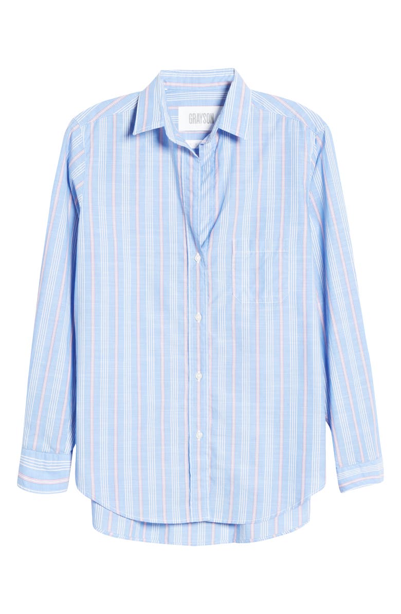 Grayson The Hero Stripe Shirt, Alternate, color, 