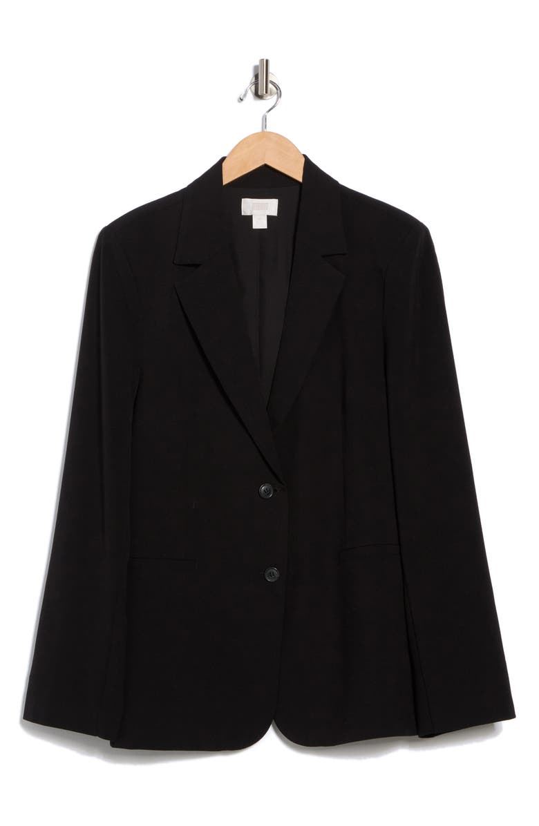 NORDSTROM RACK Oversized Boyfriend Blazer, Alternate, color, Black