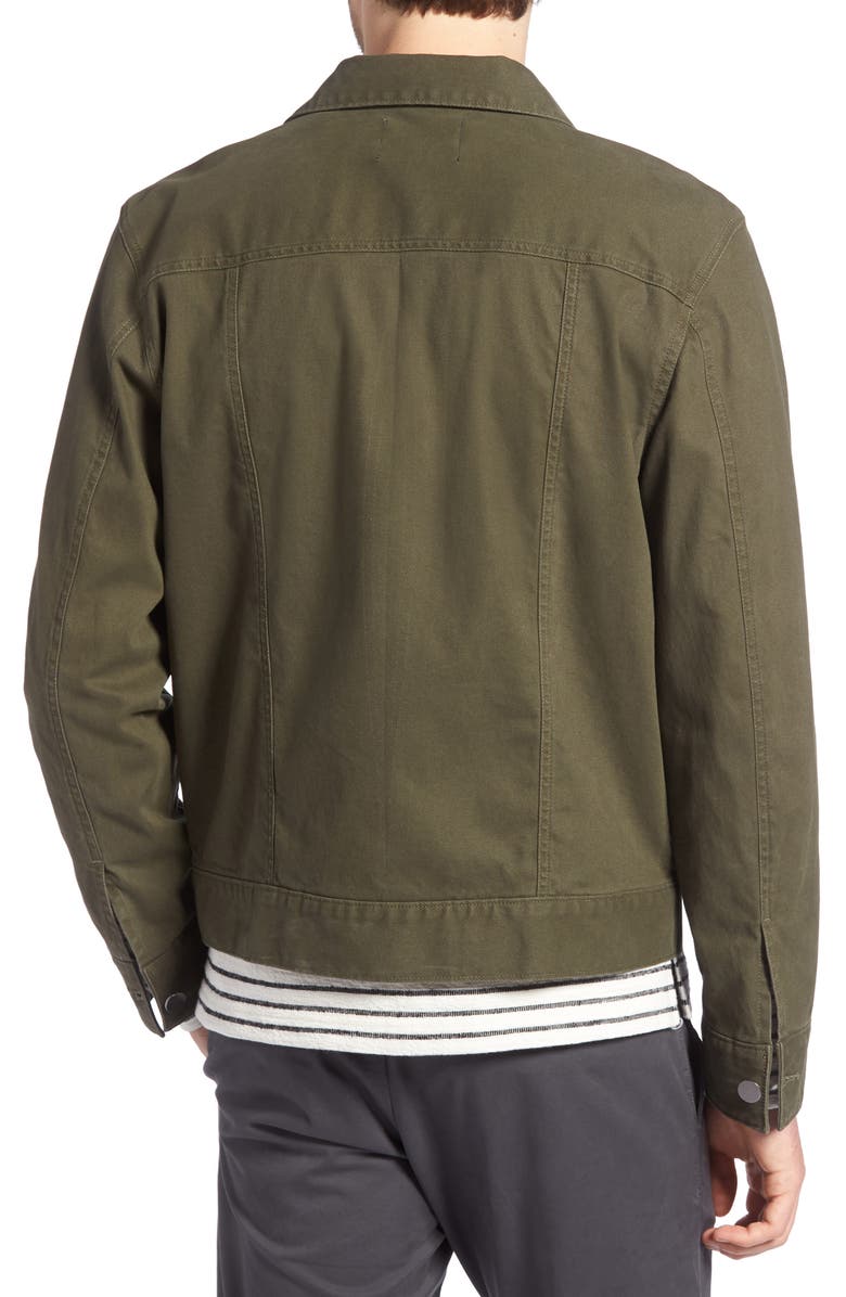 1901 Stretch Cotton Trucker Jacket, Alternate, color, 