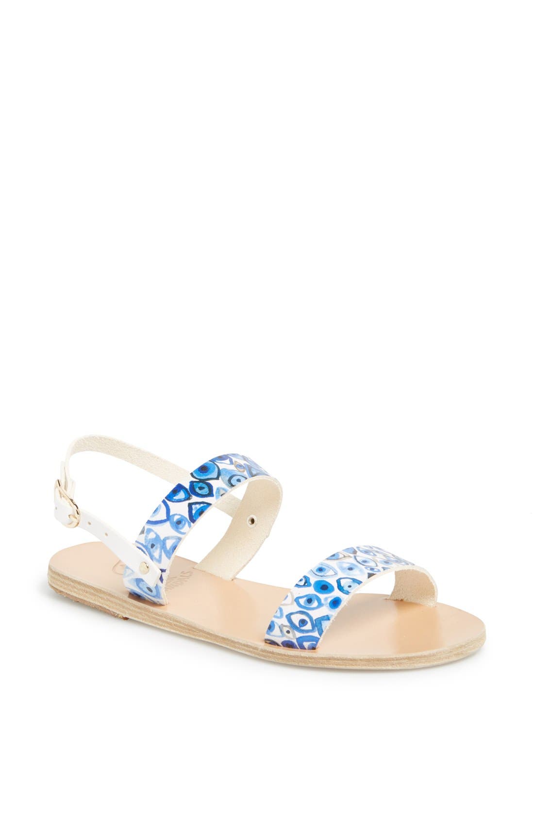 'Clio' Sandal, Main, color, EYE PRINT