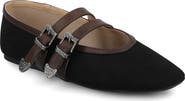 Journee Collection Florene Double Buckle Mary Jane Flat
