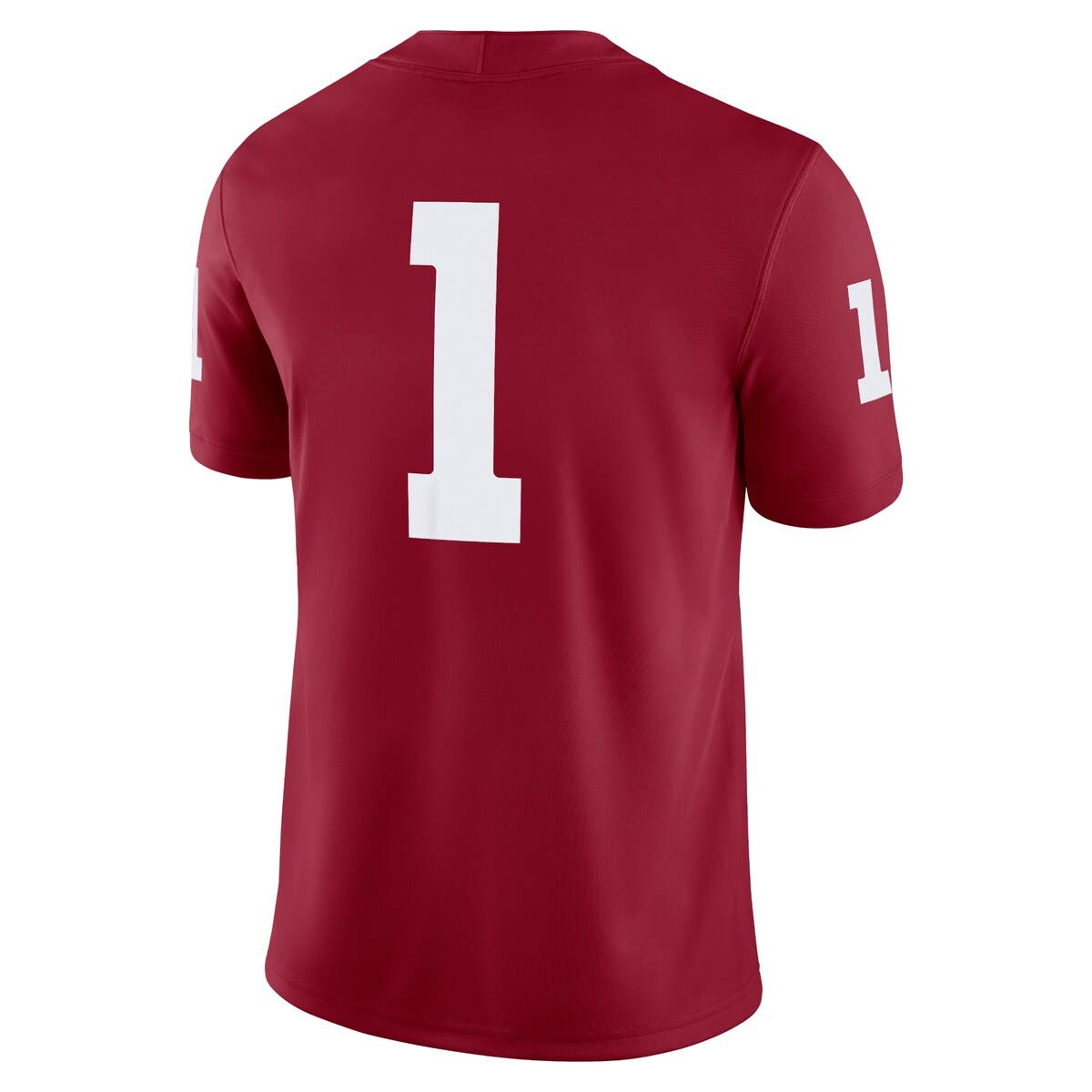 Jordan Brand Men's Jordan Brand #1 Crimson Oklahoma Sooners Game Jersey ...